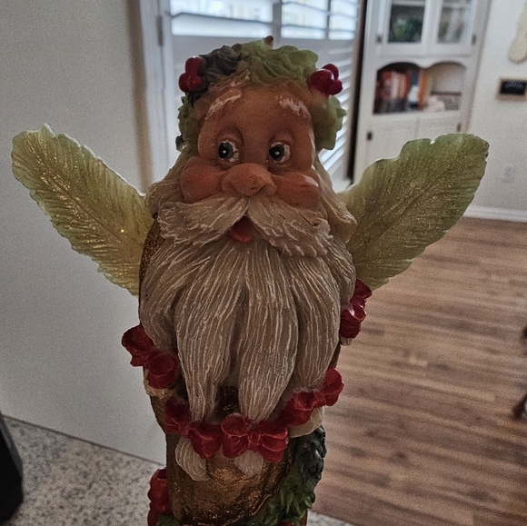 Ganz Resin Pencil Santa 12" - Picture 11 of 13